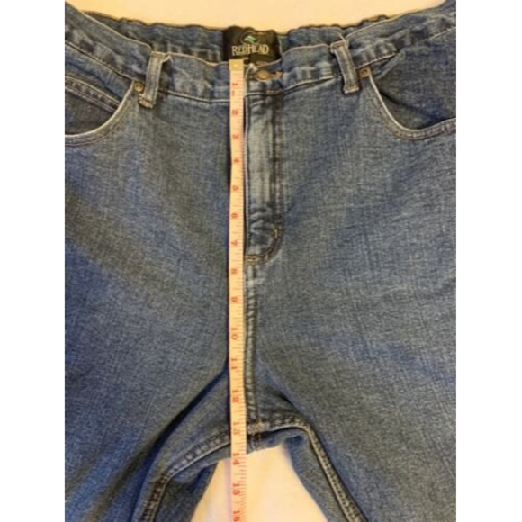 Redhead Men's Fleece Lined Hunting Winter Denim Blue Jeans 40 X 29 - Picture 11 of 11